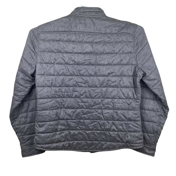 Zara Men's Black Quilted Button Zip Jacket Extra Large (XL) - Picture 2 of 8